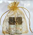  The three wise men Gold organza gift bag,
 with Cinnamon and Orange essential oils. 